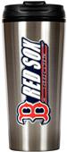 MLB Red Sox 16oz Stainless Steel Travel Tumbler
