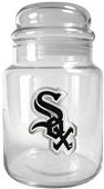 MLB Chicago White Sox Glass Candy Jar