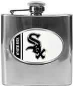MLB Chicago White Sox 6oz Stainless Steel Flask