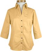 TRI MOUNTAIN Women's Affinity 3/4-Sleeve Shirt TRI MOUNTAIN Women's Affinity 3/4-Sleeve Shirt