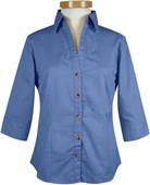 TRI MOUNTAIN Women's Affinity 3/4-Sleeve Shirt TRI MOUNTAIN Women's Affinity 3/4-Sleeve Shirt