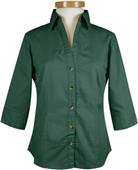 TRI MOUNTAIN Women's Affinity 3/4-Sleeve Shirt TRI MOUNTAIN Women's Affinity 3/4-Sleeve Shirt