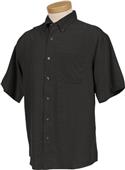 TRI MOUNTAIN Envoy Mini Plaid Short Sleeve Shirt