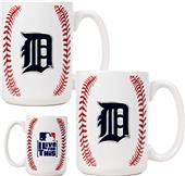 MLB Tigers 15oz. Ceramic Gameball Mug Set of 2