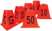 Champion Flexdown Stackable Sideline Marker Set Champion Flexdown Stackable Sideline Marker Set