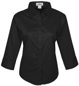 TRI MOUNTAIN Women's Capri 3/4 Sleeve Woven Shirt