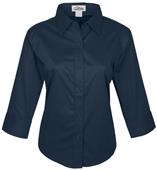 TRI MOUNTAIN Women's Capri 3/4 Sleeve Woven Shirt
