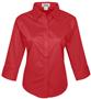 TRI MOUNTAIN Women's Capri 3/4 Sleeve Woven Shirt