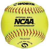 Worth 12" Official NCAA Championship Softballs