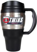 MLB Twins Stainless Steel 20oz Travel Mug