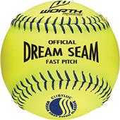Worth 11" USSSA Dream Seam PL Fastpitch Softballs