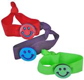 Smiley Face No-Tug Elastic Hair Ties/Bracelets