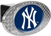 MLB New York Yankees Diamond Plate Hitch Cover
