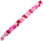 Pink Camouflage Elastic Headbands/Wristbands