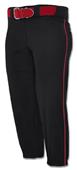 Low Rise Performance Softball Pants Piping