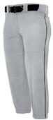 Low Rise Performance Softball Pants Piping