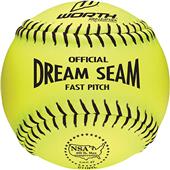 Worth 11" NSA Dream Seam PL Fastpitch Softballs