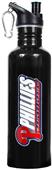 MLB Phillies 26oz Black Stainless Water Bottle