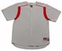 A4 Full Button Short Sleeve Knit Baseball Jerseys
