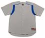 A4 Full Button Short Sleeve Knit Baseball Jerseys