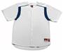 A4 Full Button Short Sleeve Knit Baseball Jerseys