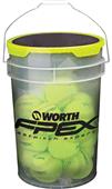 Worth FPEX 6 Gallon Bucket of 12" FPEX Softballs