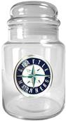 MLB Seattle Mariners Glass Candy Jar
