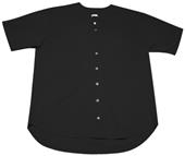 A4 Full Button Short Sleeve Baseball Jersey Shirt