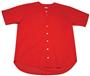 A4 Full Button Short Sleeve Baseball Jersey Shirt