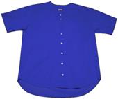 A4 Full Button Short Sleeve Baseball Jersey Shirt
