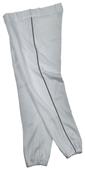 A4 Metal Zip Baseball Pants with Piping N6130 CO A4 Metal Zip Baseball Pants with Piping N6130 CO