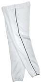 A4 Metal Zip Baseball Pants with Piping N6130 CO A4 Metal Zip Baseball Pants with Piping N6130 CO