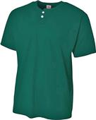 A4 Adult 2-Button Mesh Henley Baseball Jerseys A4 Adult 2-Button Mesh Henley Baseball Jerseys
