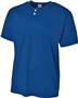 A4 2-Button Mesh Henley Baseball Jersey