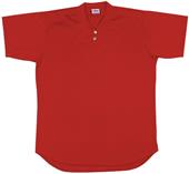 A4 2-Button Henley Baseball Jersey - Closeout A4 2-Button Henley Baseball Jersey - Closeout