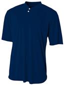 A4 Adult Tek 2-Button Henley Baseball Jerseys CO A4 Adult Tek 2-Button Henley Baseball Jerseys CO