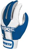 Worth Adult Toxic Baseball/Softball Batting Gloves