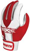 Worth Adult Toxic Baseball/Softball Batting Gloves