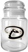 MLB Arizona Diamondbacks Glass Candy Jar