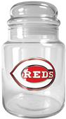 MLB Cincinnati Reds Glass Candy Jar
