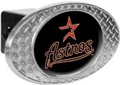 MLB Houston Astros Diamond Plate Hitch Cover