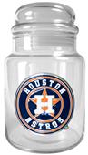 MLB Houston Astros Glass Candy Jar