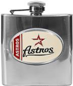 MLB Houston Astros 6oz Stainless Steel Flask