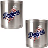 MLB Dodgers Stainless Steel Can Holders