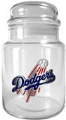 MLB Los Angeles Dodgers Glass Candy Jar