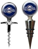 MLB Milwaukee Brewers Cork Screw & Bottle Topper