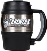 MLB Brewers 20oz Stainless Steel Mini Jug