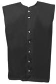 A4 Full Button Sleeveless Mesh Baseball Jersey