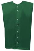 A4 Full Button Sleeveless Mesh Baseball Jersey CO A4 Full Button Sleeveless Mesh Baseball Jersey CO