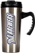 MLB Milwaukee Brewers Stainless Steel Travel Mug